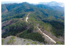 カタマSP 空撮 只越第2林道1