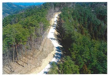 カタマSP 空撮 只越第2林道2
