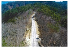 カタマSP 空撮 只越第2林道3