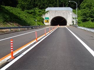 秋田自動車道 大沢トンネル