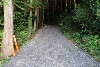 関係者進入時取り外し